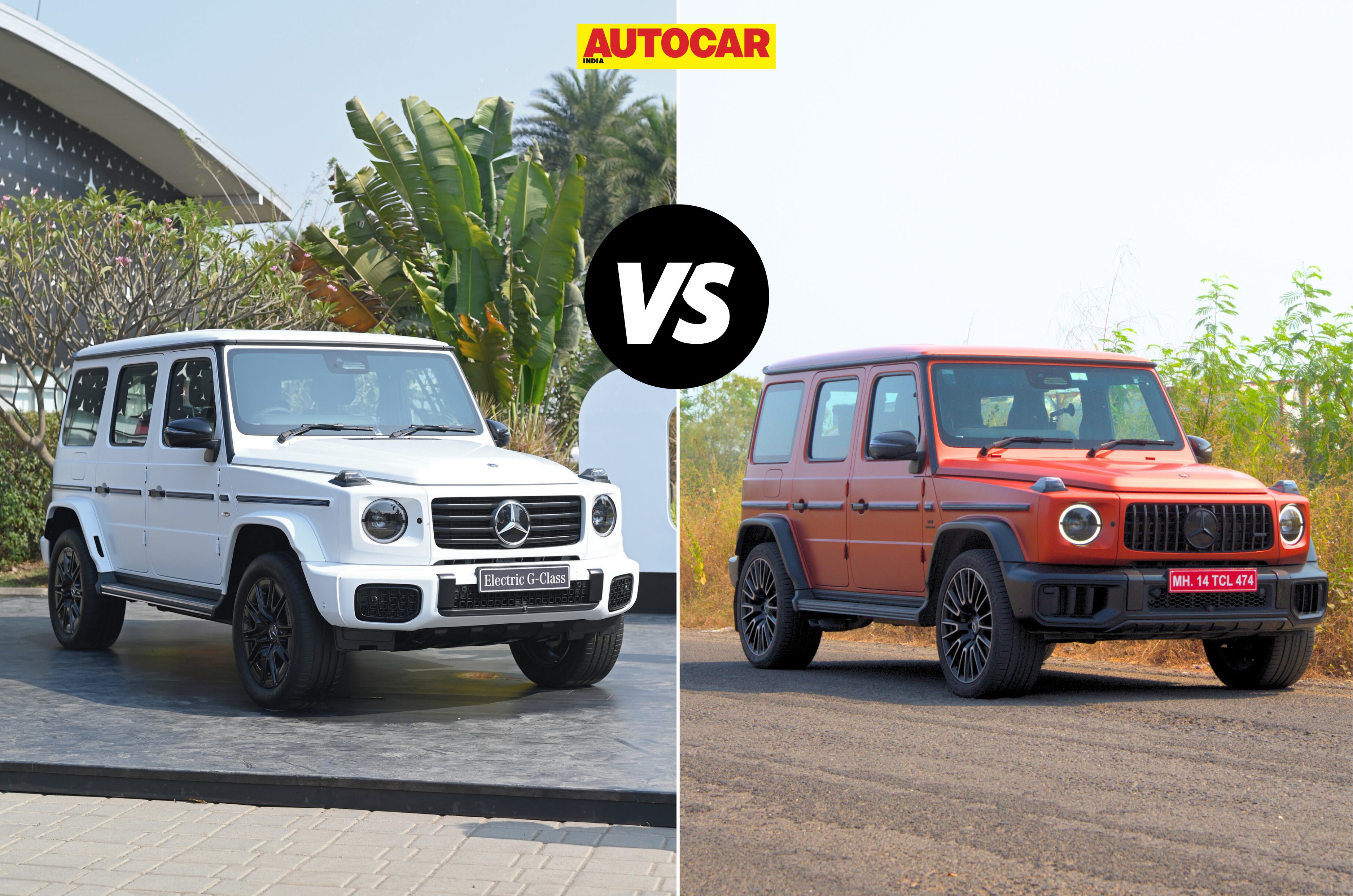 Mercedes G-Class electric vs G 63